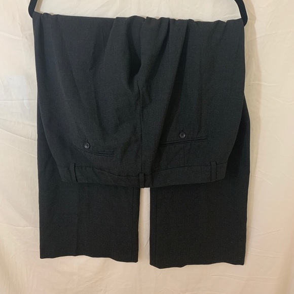 Express Design Studio Dark Gray Editor Pants 12L - Picture 2 of 8